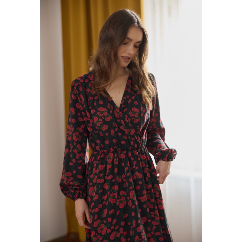 Temat rzeka - róże