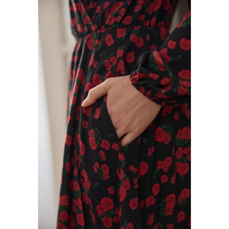 Temat rzeka - róże