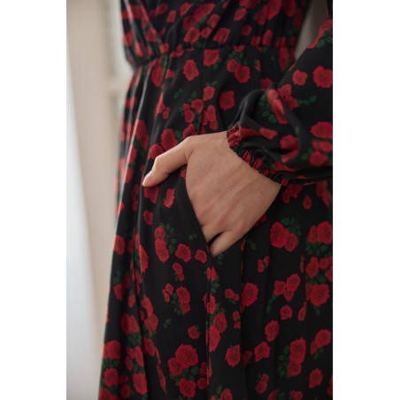 Temat rzeka - róże