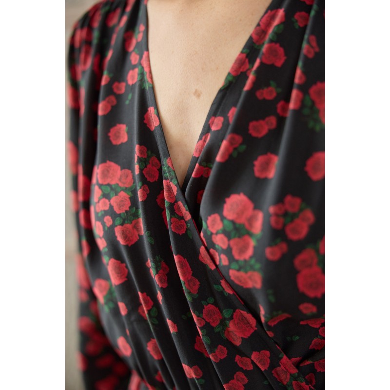 Temat rzeka - róże