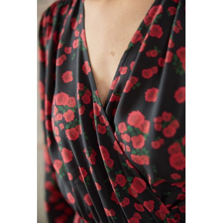 Temat rzeka - róże