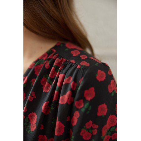 Temat rzeka - róże