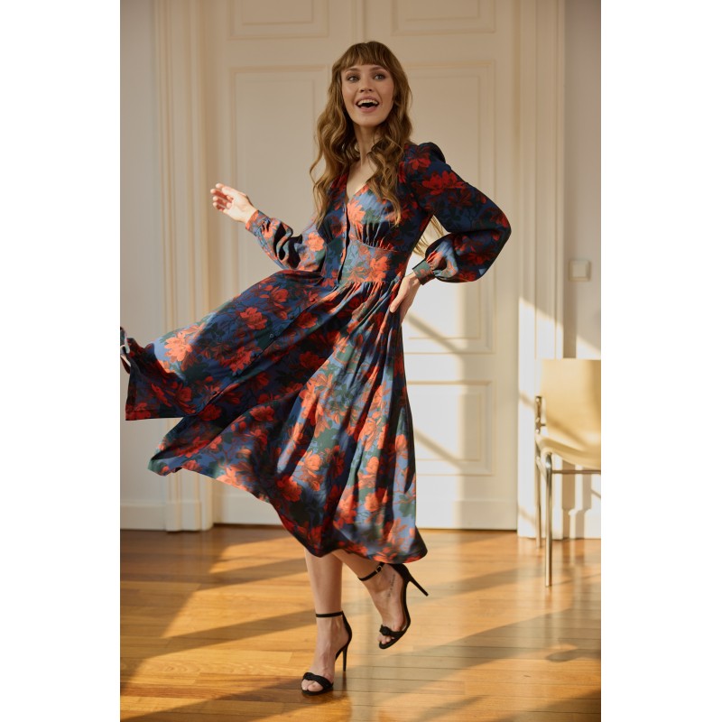 Zimowy tajemniczy ogród - magnolie