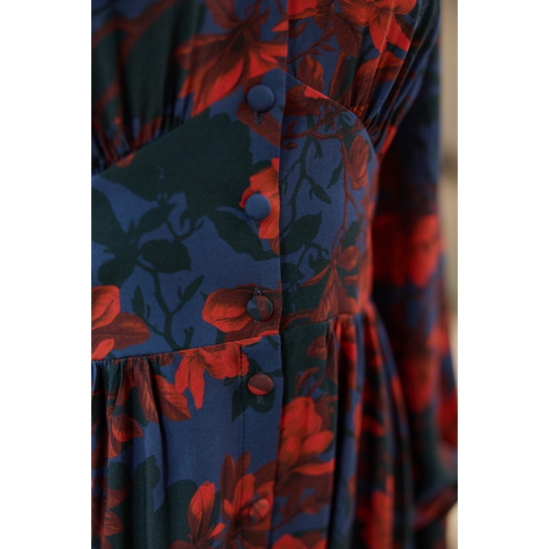 Zimowy tajemniczy ogród - magnolie