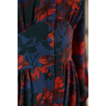 Zimowy tajemniczy ogród - magnolie