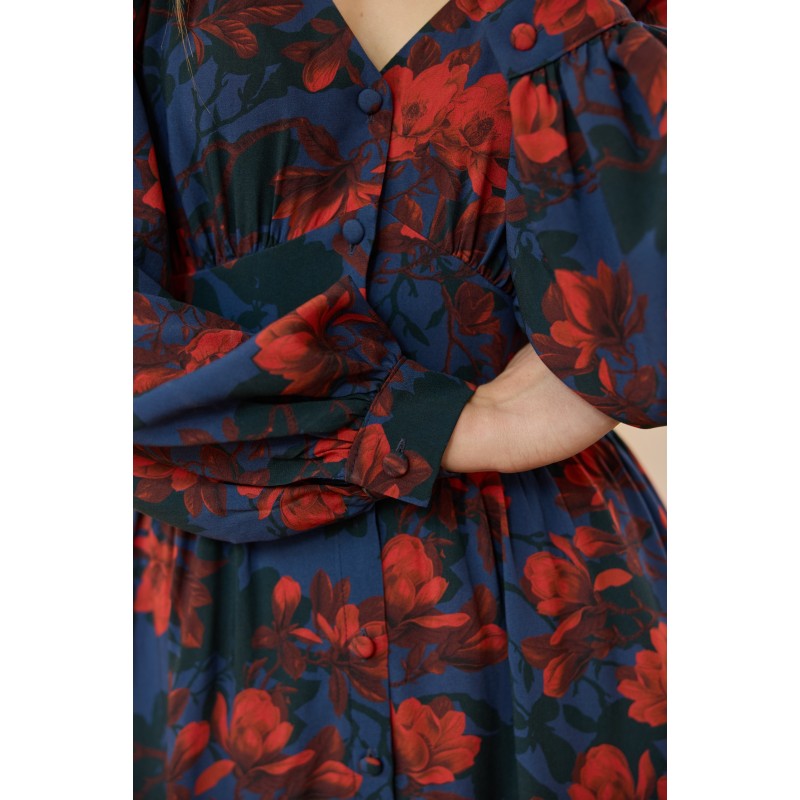 Zimowy tajemniczy ogród - magnolie