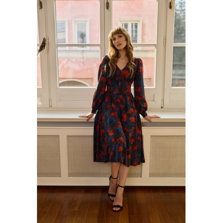 Zimowy tajemniczy ogród - magnolie